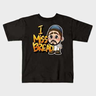 I Miss Bread Kosher For Passover No Challah Matzah Jewish Kids T-Shirt